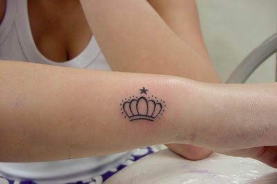 Tatuagens de Coroa - Fotos, Imagens, Femininas 